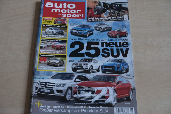 Deckblatt Auto Motor und Sport (06/2014)